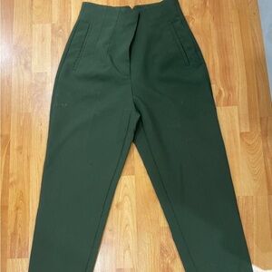 Zara Olive Green Trousers